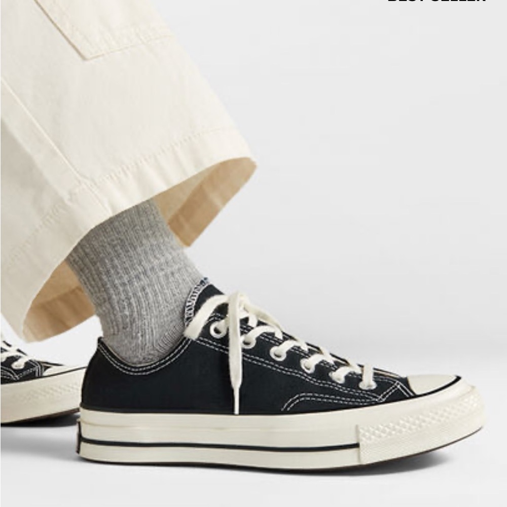 Converse Chuck 70 Low top in Black men’s size 9, women’s size 11
